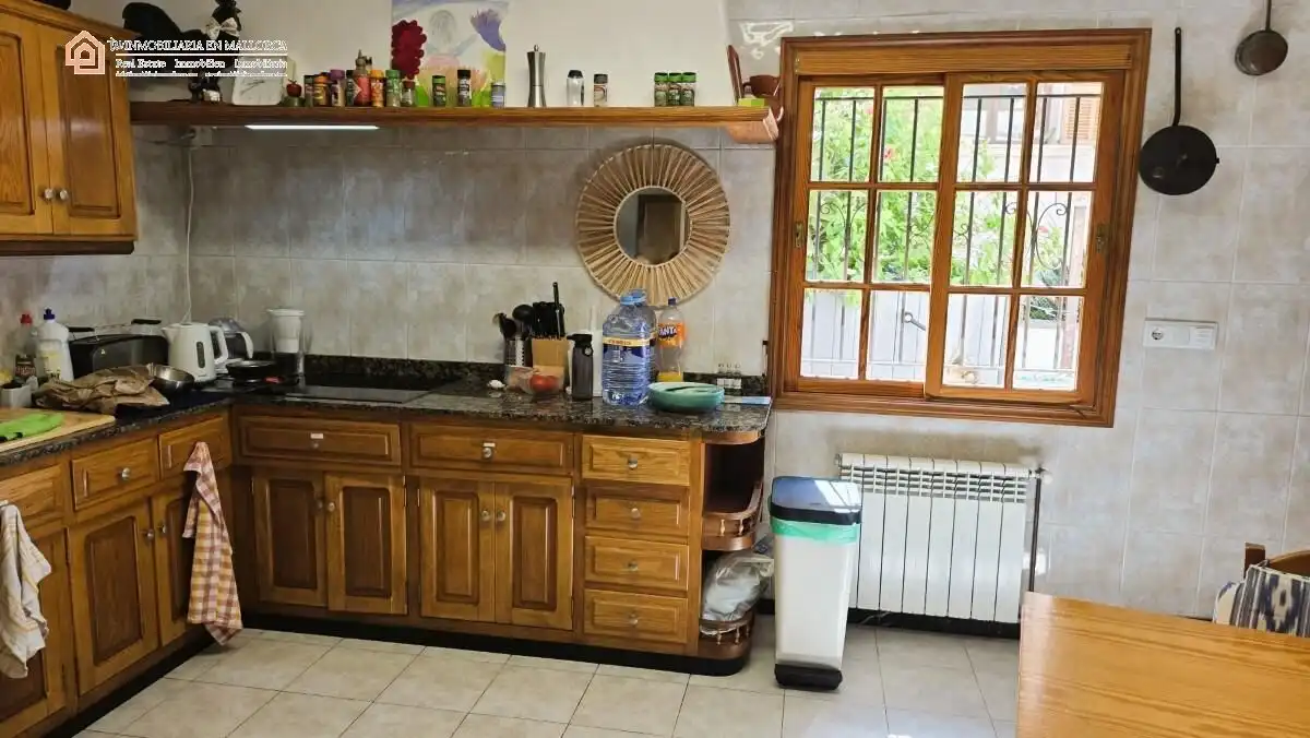 Cuina de Finca rústica en venda en Sóller amb Aire condicionat, Calefacció i Jardí privat