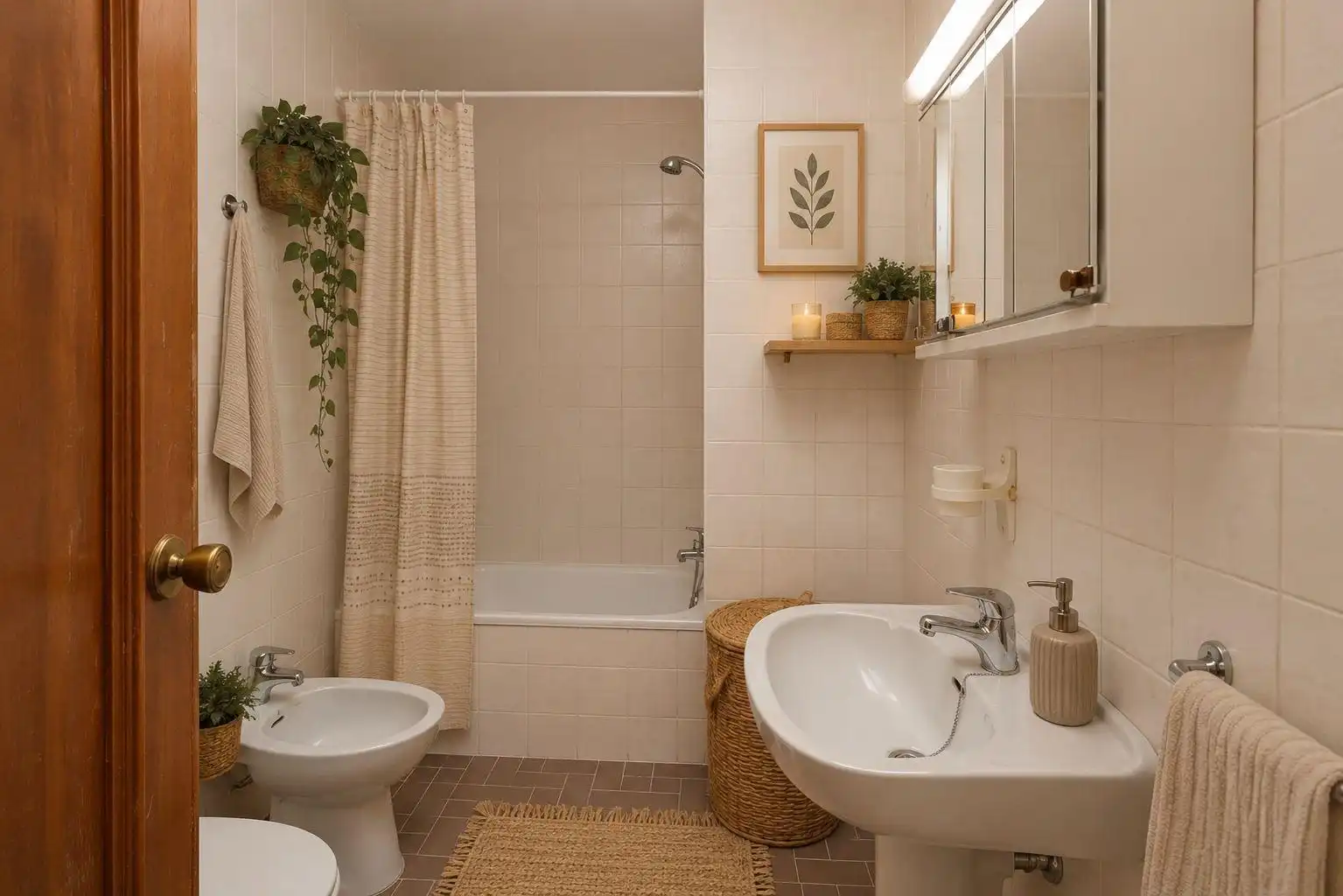 Badezimmer von Wohnung zum Verkauf in Granada mit Heizung, Terrasse und Balkon