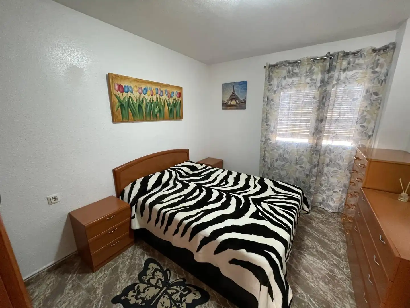 Bedroom of Flat for sale in Águilas  with Air Conditioner, Furnished and Balcony