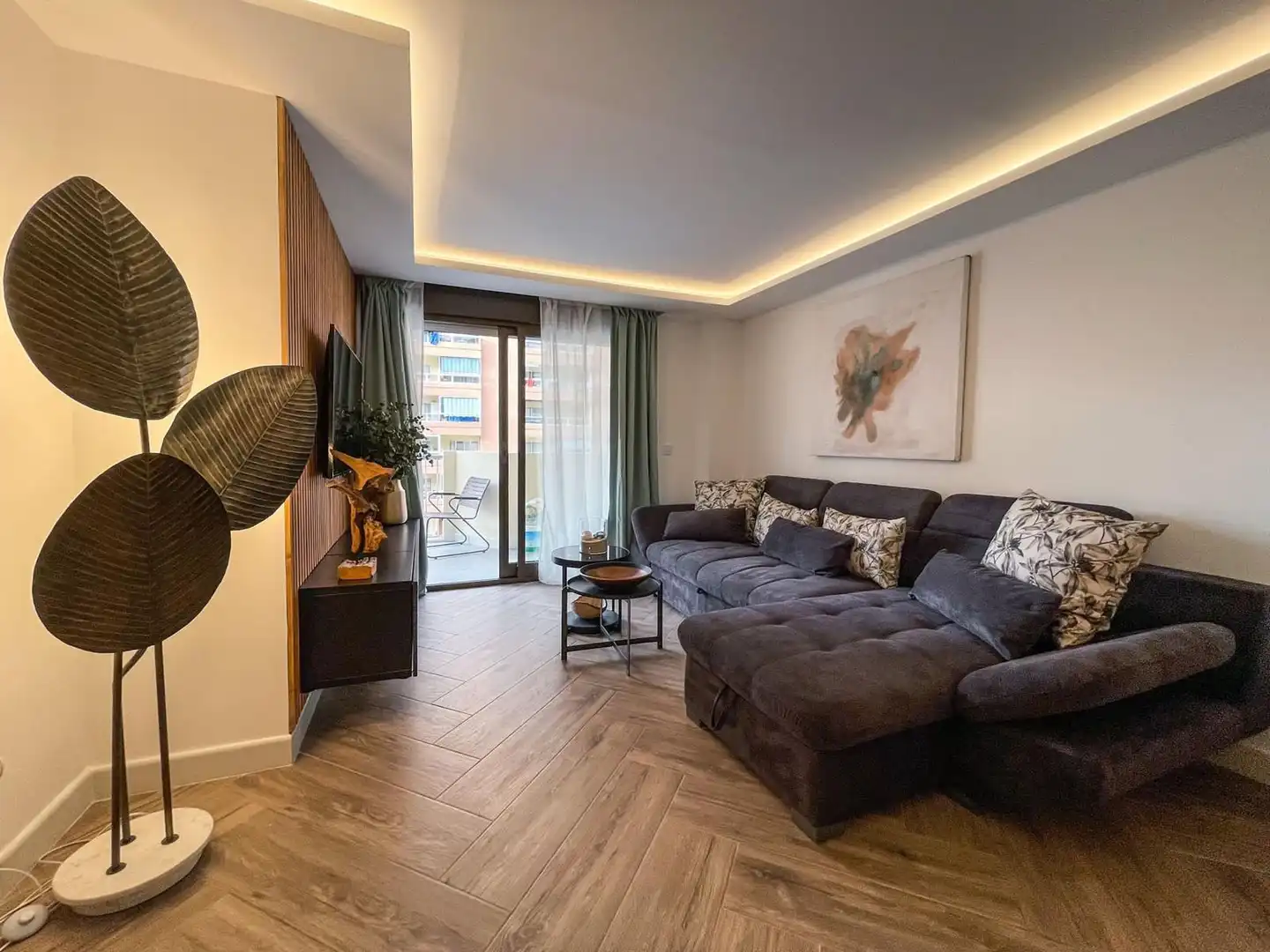 Sala de estar de Piso de alquiler en Puerto Deportivo