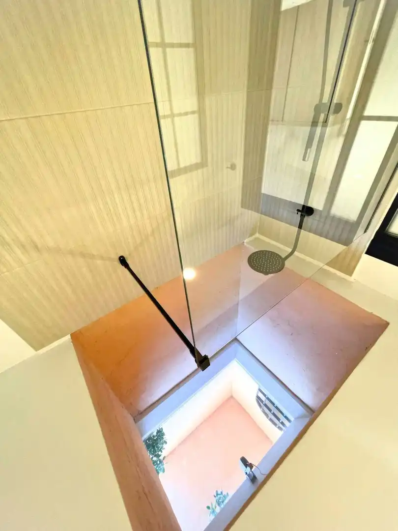 Baño de Casa adosada de alquiler en Marbella con Aire acondicionado, Amueblado y Horno