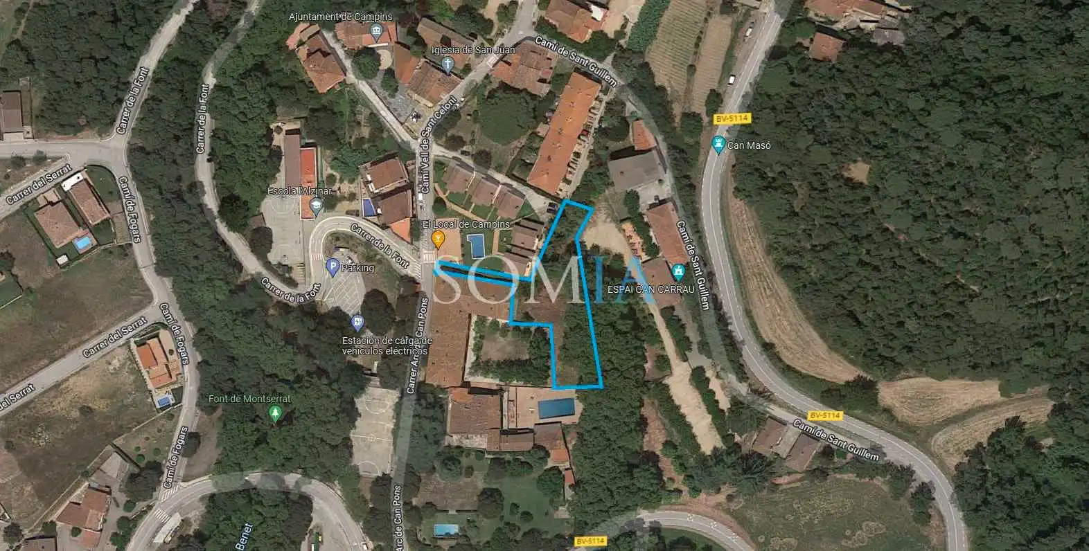 Residential land for sale in Campins, imagen 2