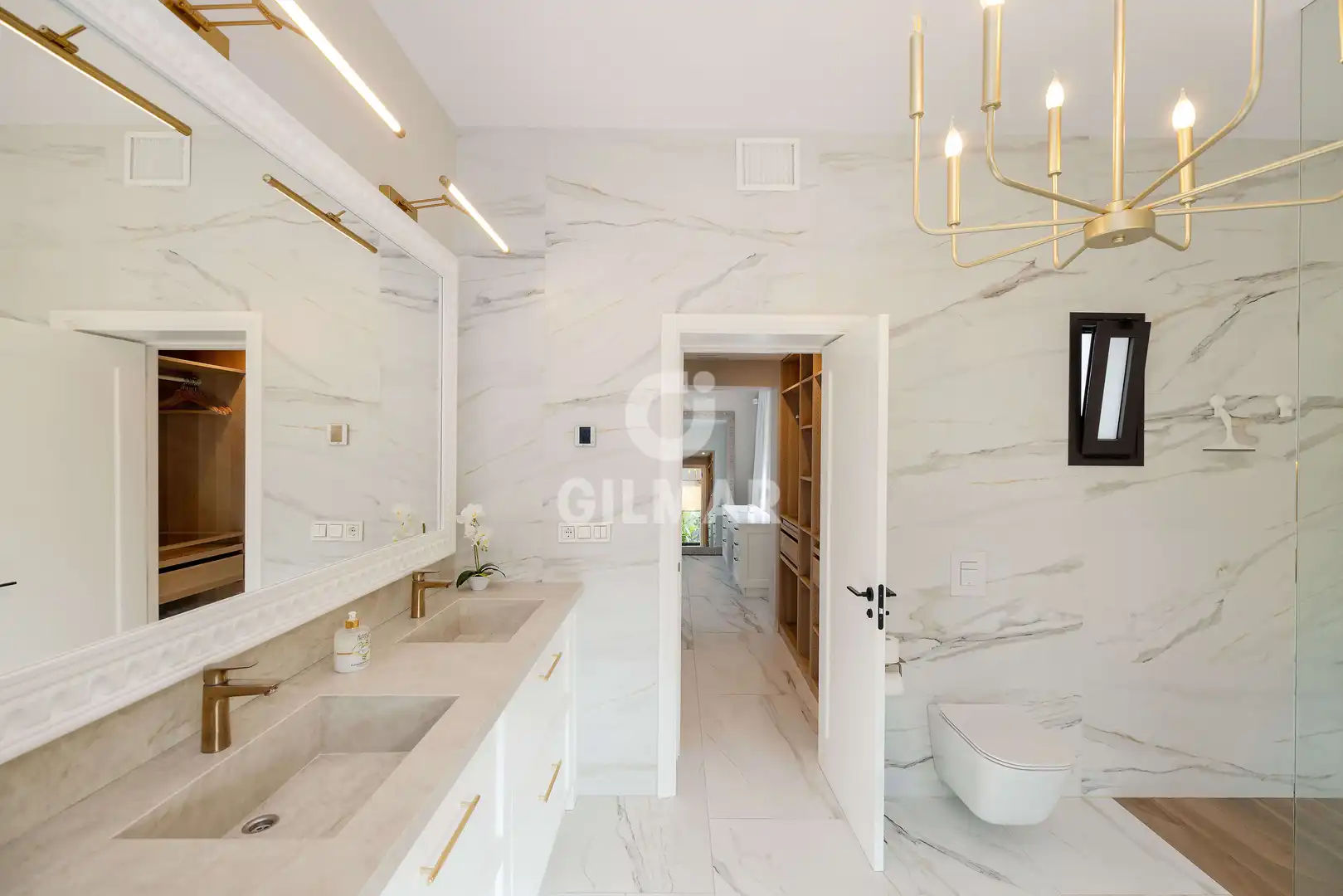 Bathroom of Houses for sale in Benalmádena  with Heating, Private garden and Swimming Pool