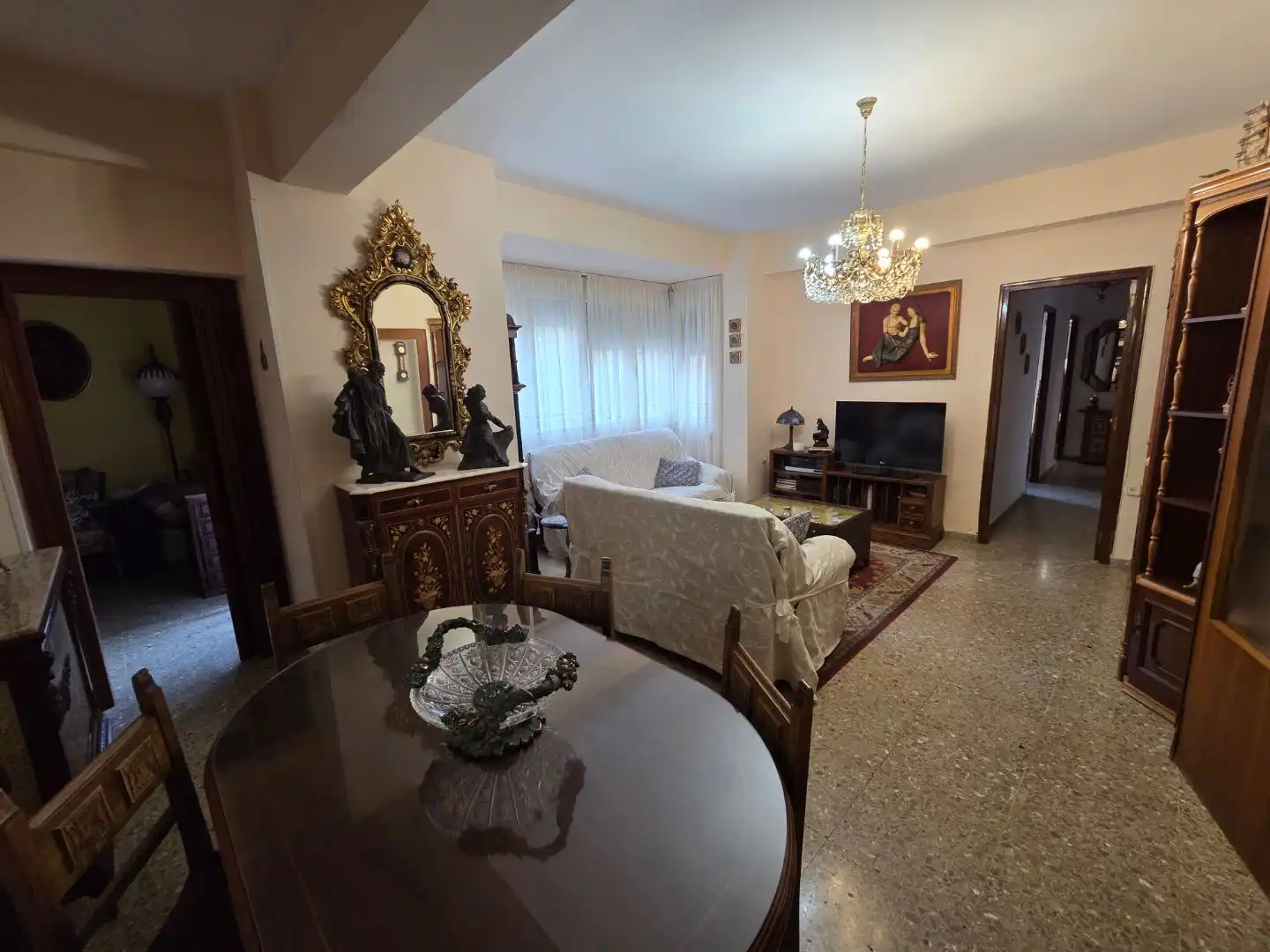 Wohnzimmer von Wohnung zum Verkauf in Cuenca Capital mit Terrasse
