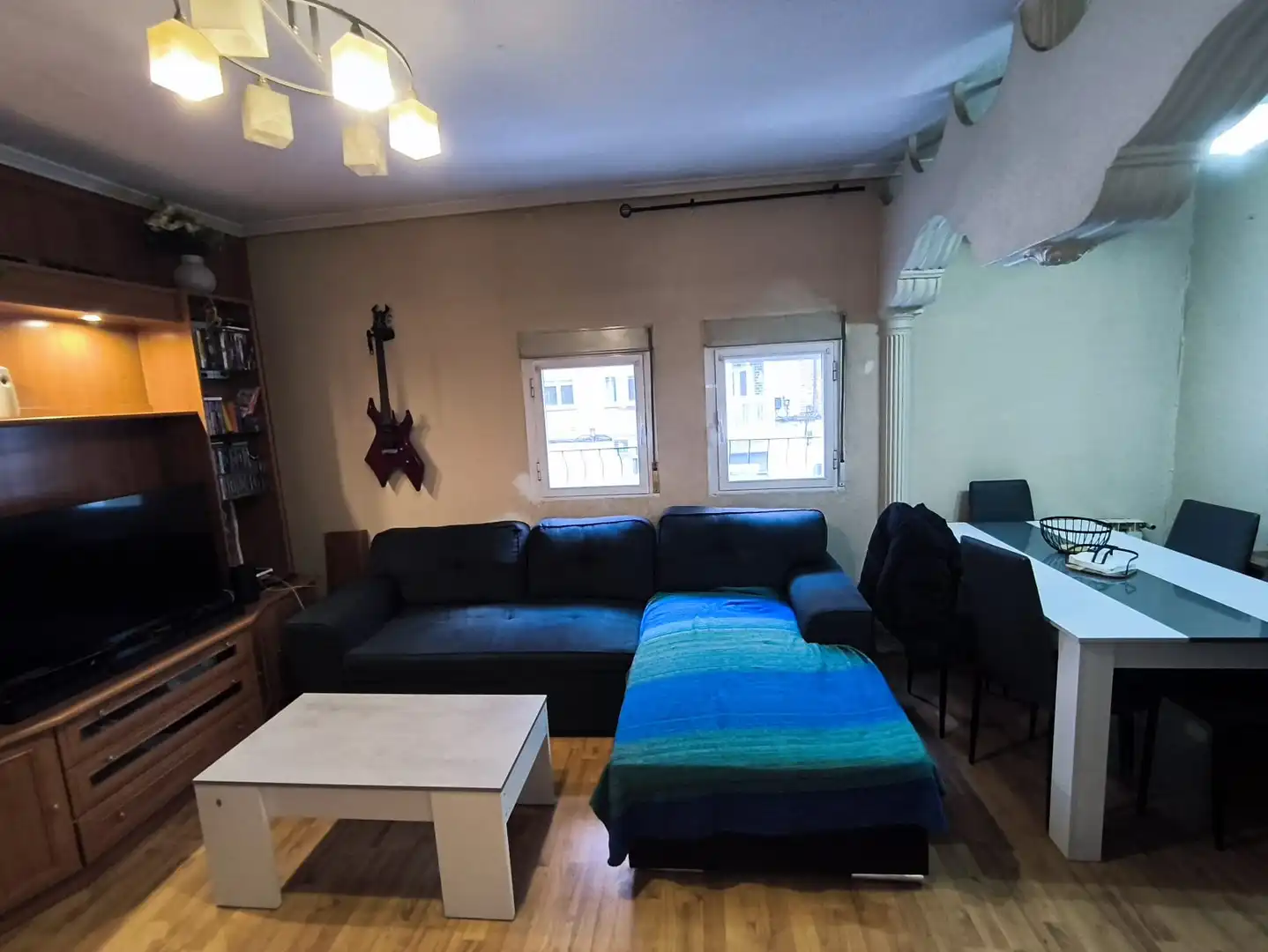 Sala d'estar de Pis en venda en Madrid amb Aire condicionat, Calefacció i Parquet