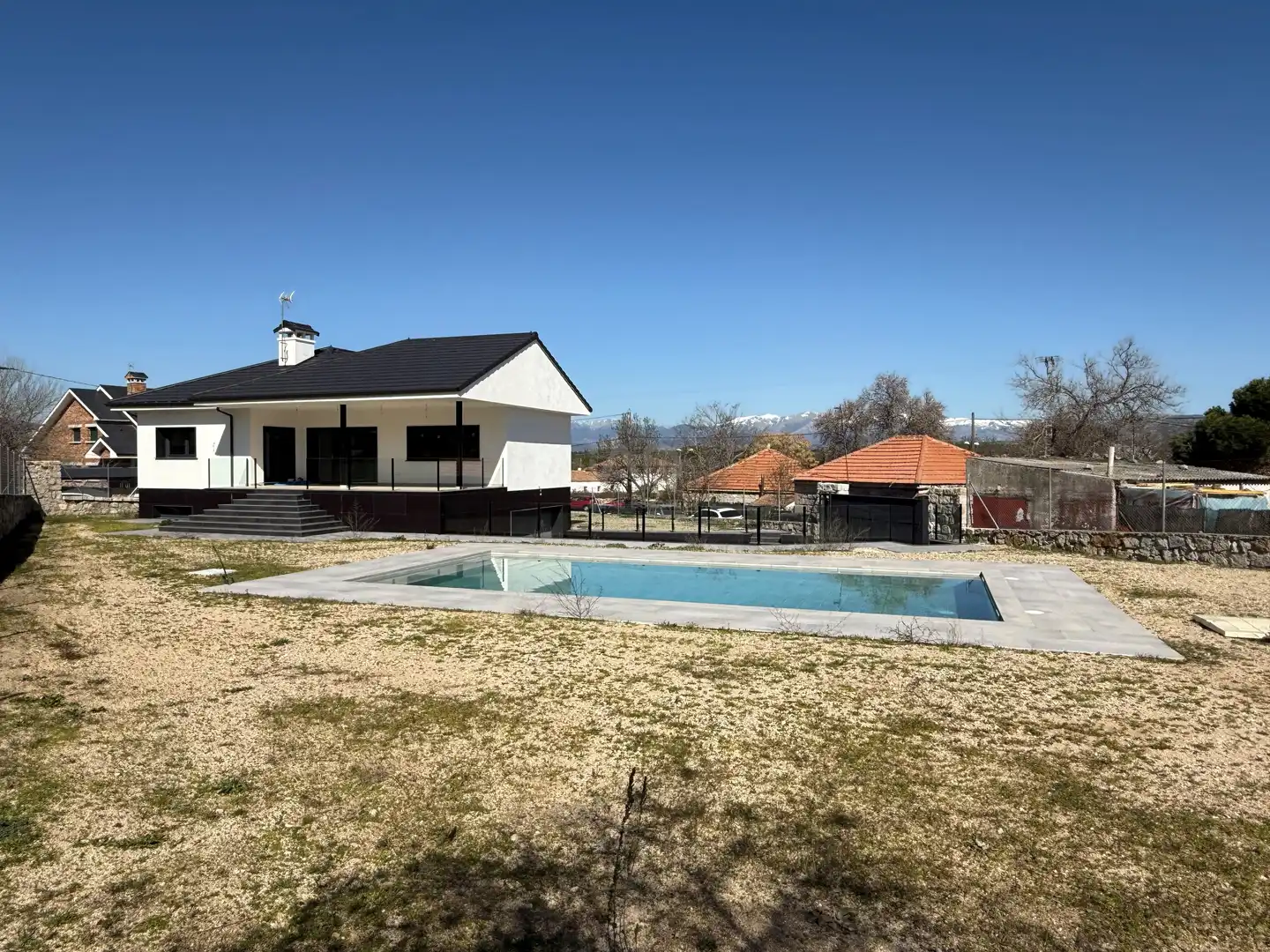 Piscina de Casa o xalet en venda en Galapagar amb Aire condicionat, Calefacció i Terrassa
