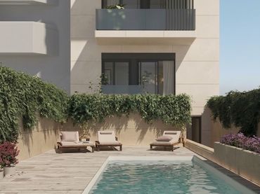 Penthouse with pool for sale in Carrer d' Hipàtia d' Alexandria