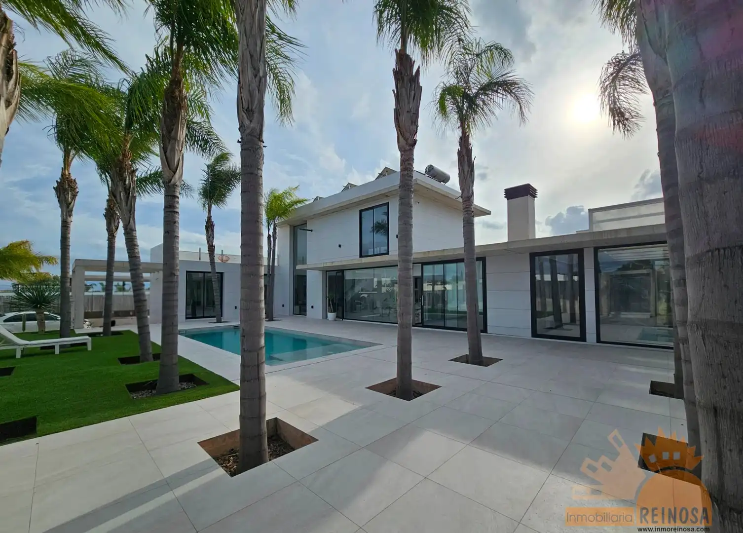Vista exterior de Casa o chalet en venta en Molina de Segura con Aire acondicionado, Jardín privado y Terraza