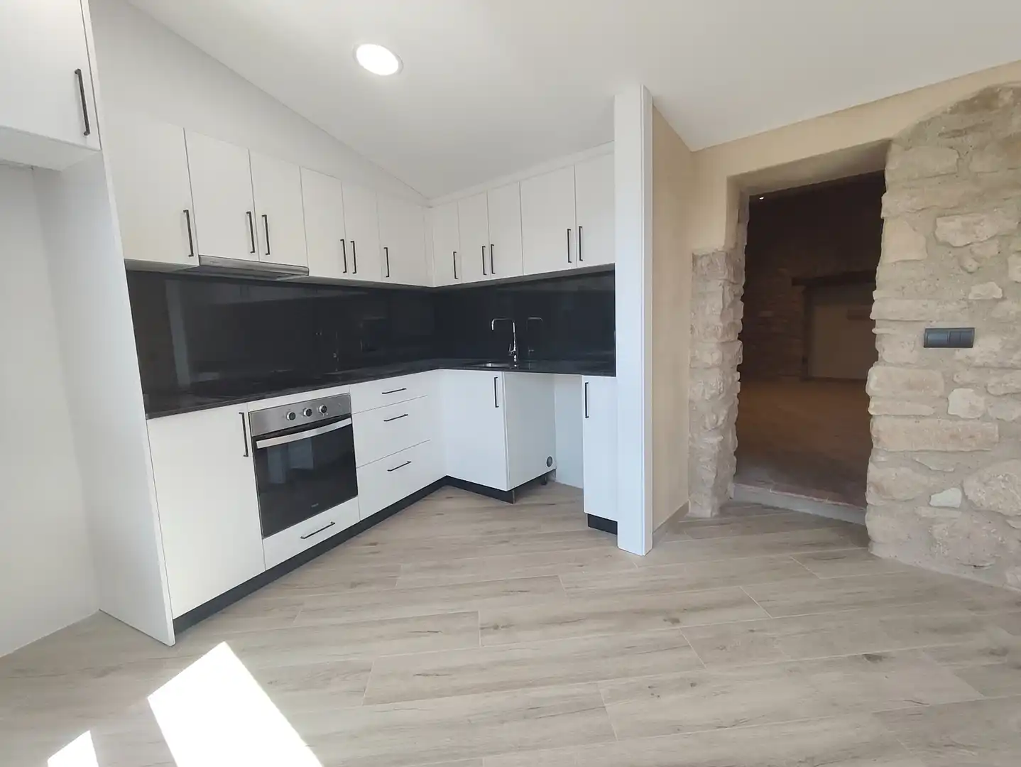Cuina de Casa o xalet en venda en Tarrés amb Parquet