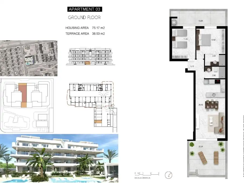 Apartament amb piscina en venda a Orihuela Costa, imagen 20