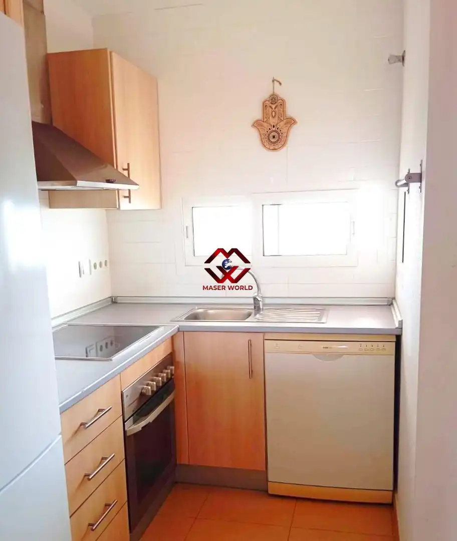 Cocina de Ático en venta en Alhama de Murcia con Aire acondicionado, Terraza y Amueblado