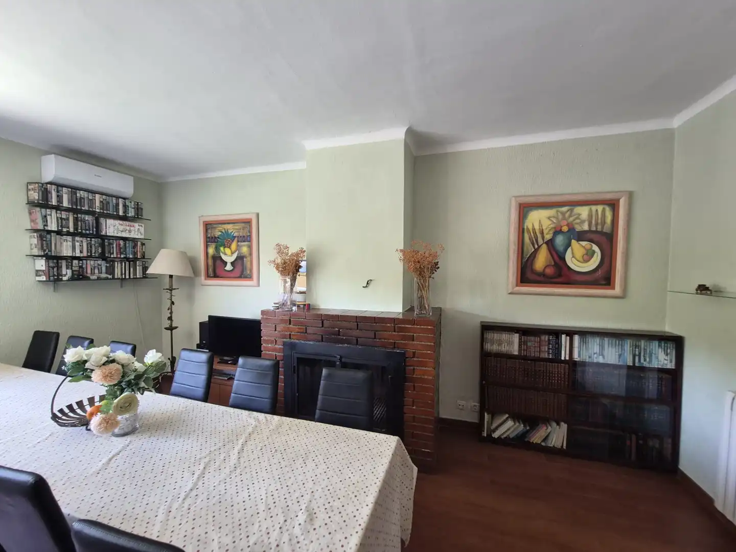 Comedor de Casa o chalet de alquiler en La Llacuna con Aire acondicionado, Calefacción y Jardín privado