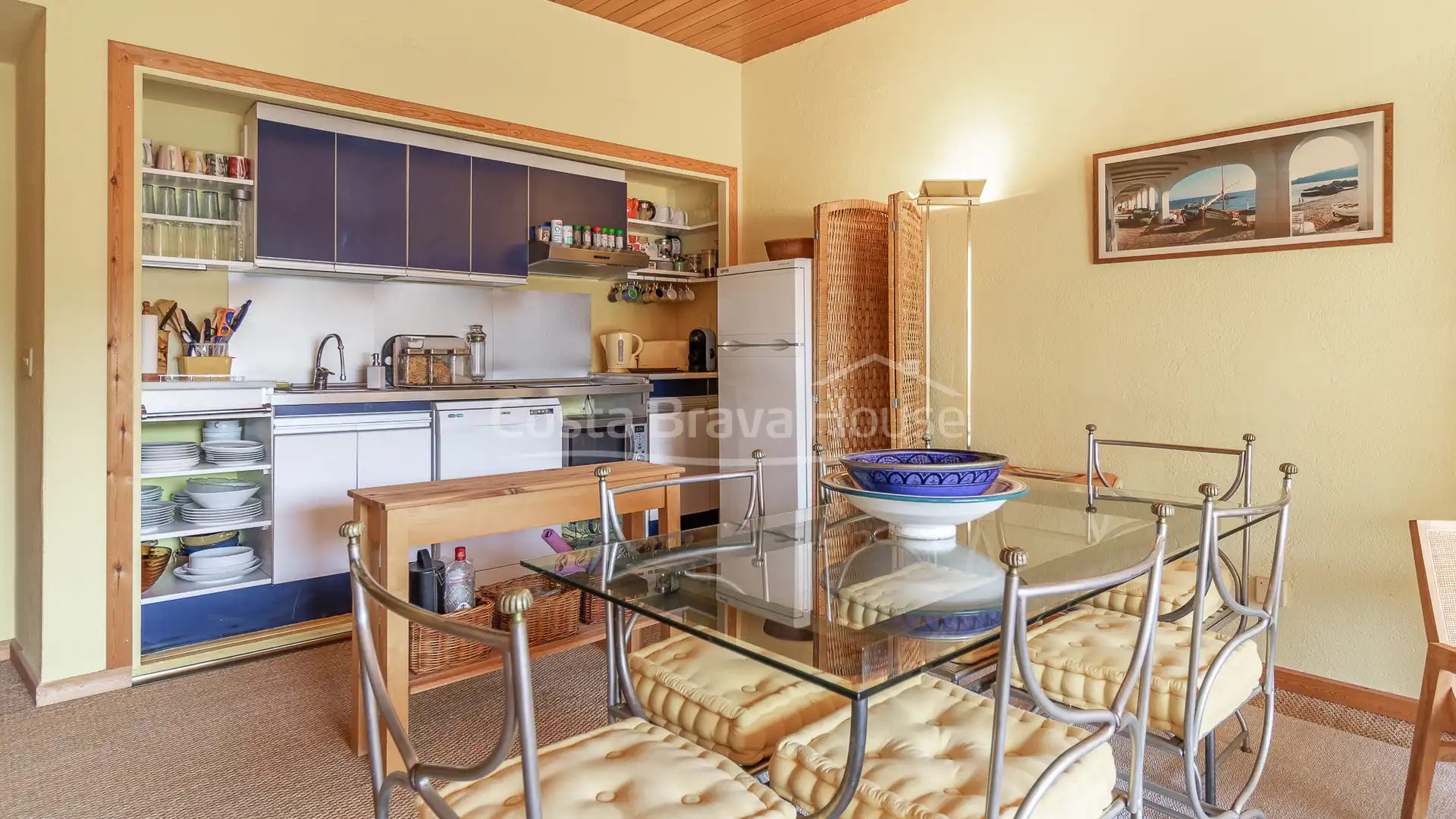 Küche von Wohnungen zum Verkauf in Begur mit Terrasse, Schwimmbad und Ofen