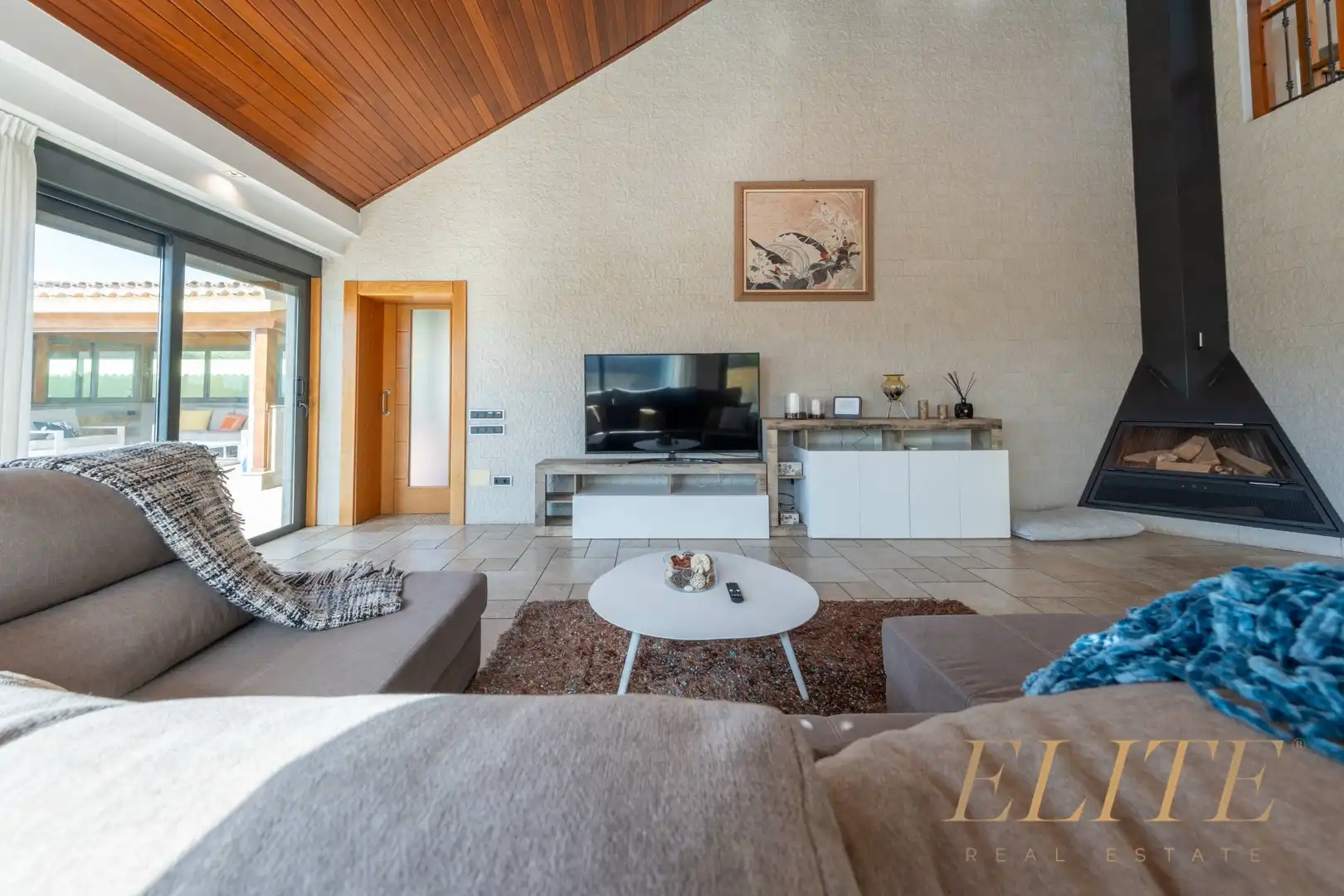 Sala de estar de Casa o chalet en venta en Telde con Aire acondicionado, Jardín privado y Terraza