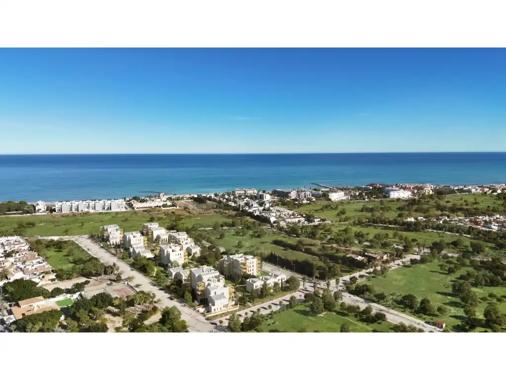 Vista exterior de Apartamento en venta en El Verger con Aire acondicionado, Jardín privado y Terraza