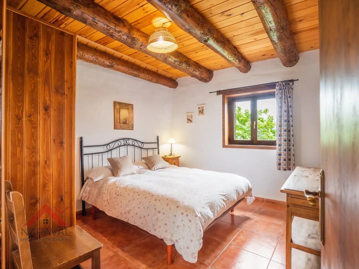 Habitación de Casa o chalet en venta en Fiscal con Aire acondicionado, Calefacción y Jardín privado