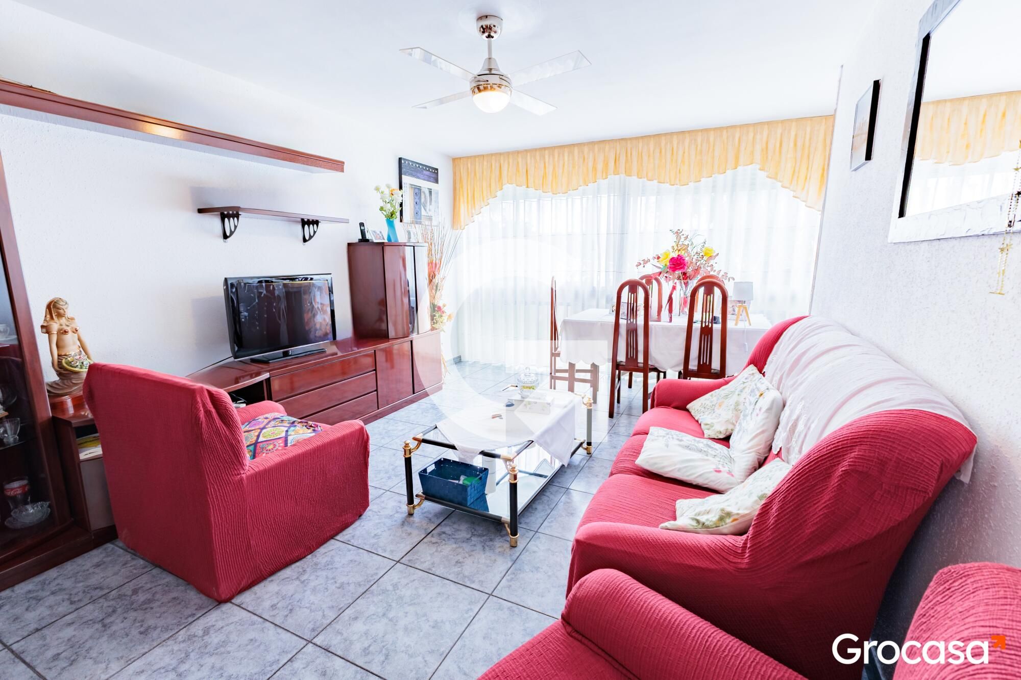 Living room of Flat for sale in Terrassa