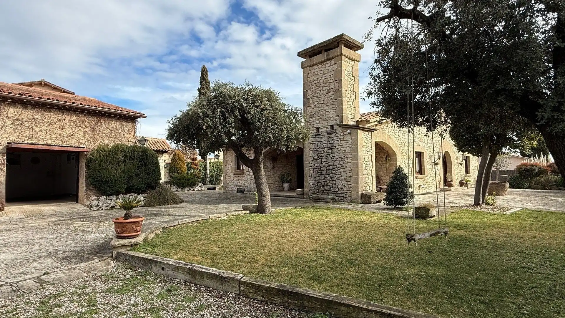 Vista exterior de Casa o xalet en venda en Moià amb Calefacció, Jardí privat i Traster