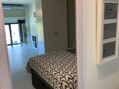 Dormitori de Loft de lloguer en Tres Cantos amb Aire condicionat, Terrassa i Balcó