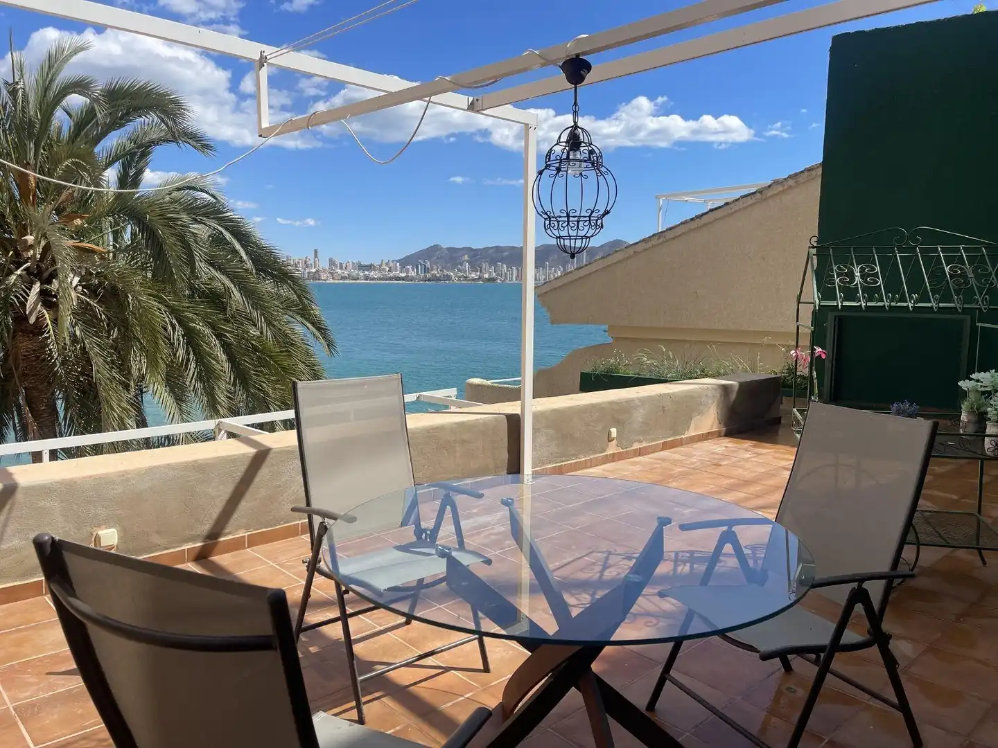 Terraza de Casa o chalet en venta en Benidorm con Aire acondicionado, Calefacción y Jardín privado
