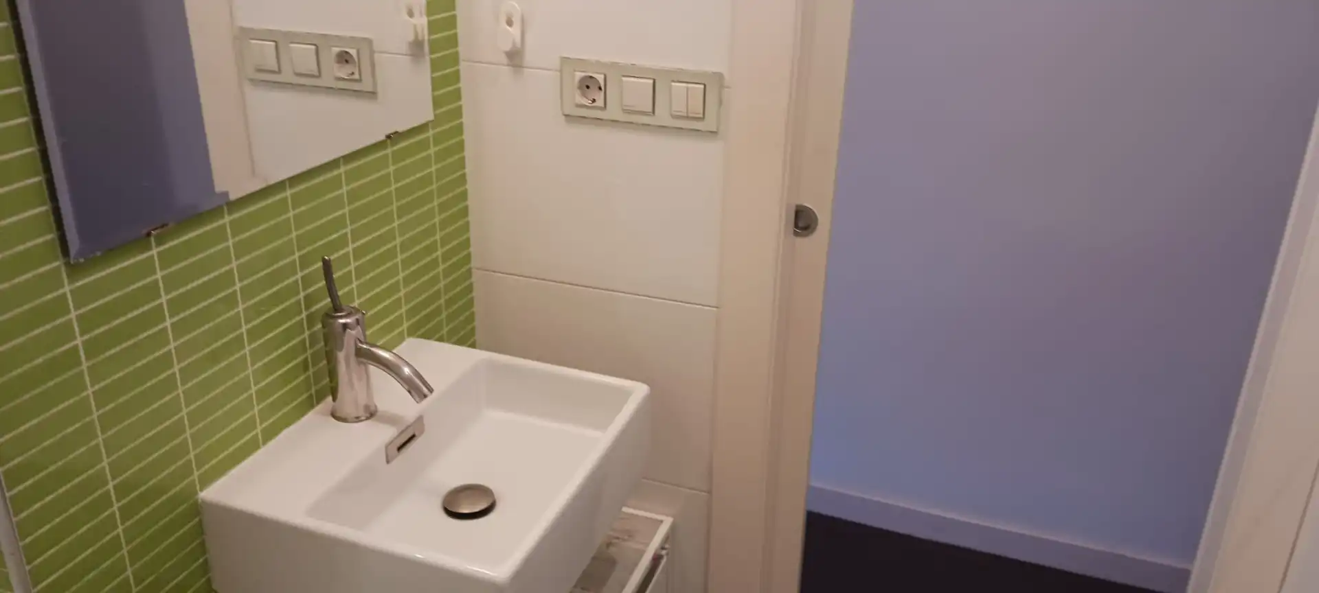 Bathroom of Flat for rent in Barcelona  with Heating, Parquet flooring and Furnished