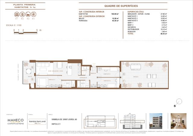 Piso en Venta en Rambla de Sant Jordi, 60 en Centre
