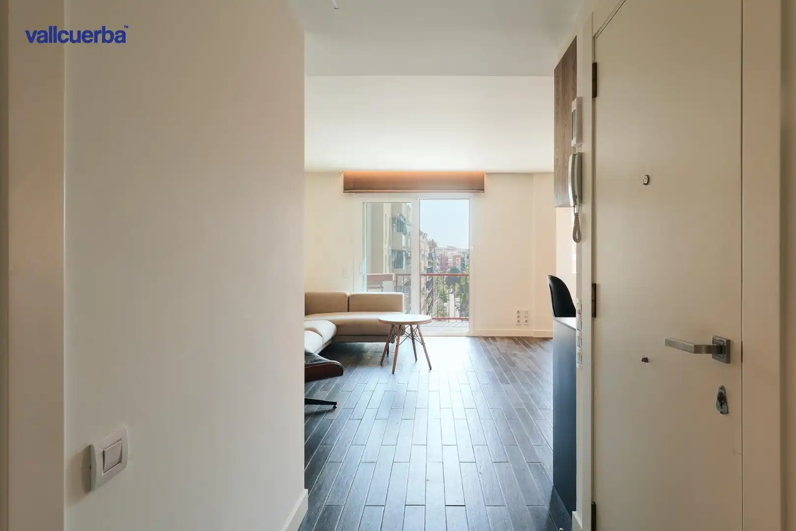 Living room of Flat for sale in Barcelona  with Air Conditioner, Heating and Balcony