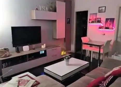 Sala de estar de Dúplex de alquiler en Badajoz con Aire acondicionado, Calefacción y Amueblado