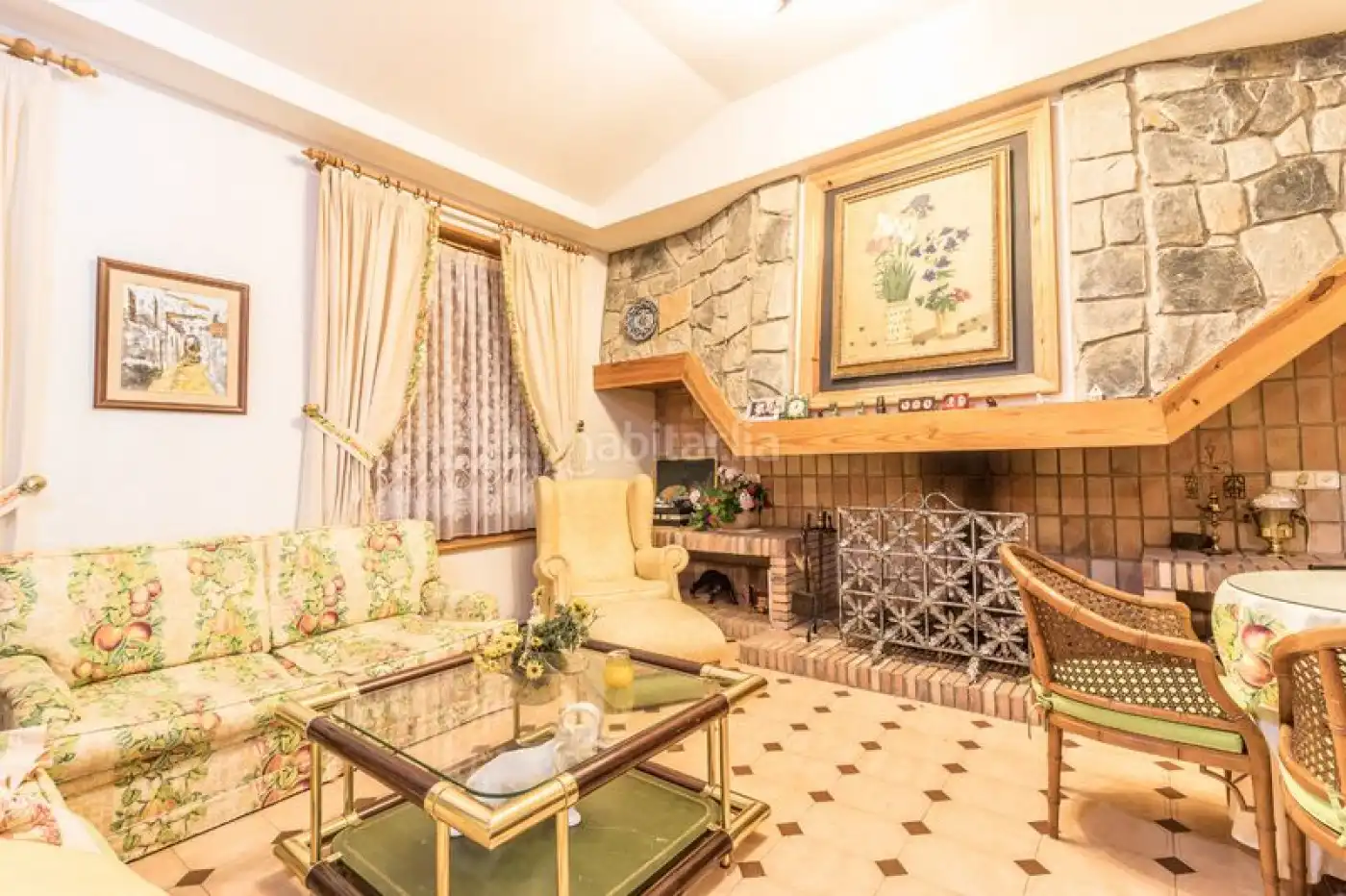 Sala de estar de Casa o chalet en venta en El Genovés con Aire acondicionado, Jardín privado y Terraza