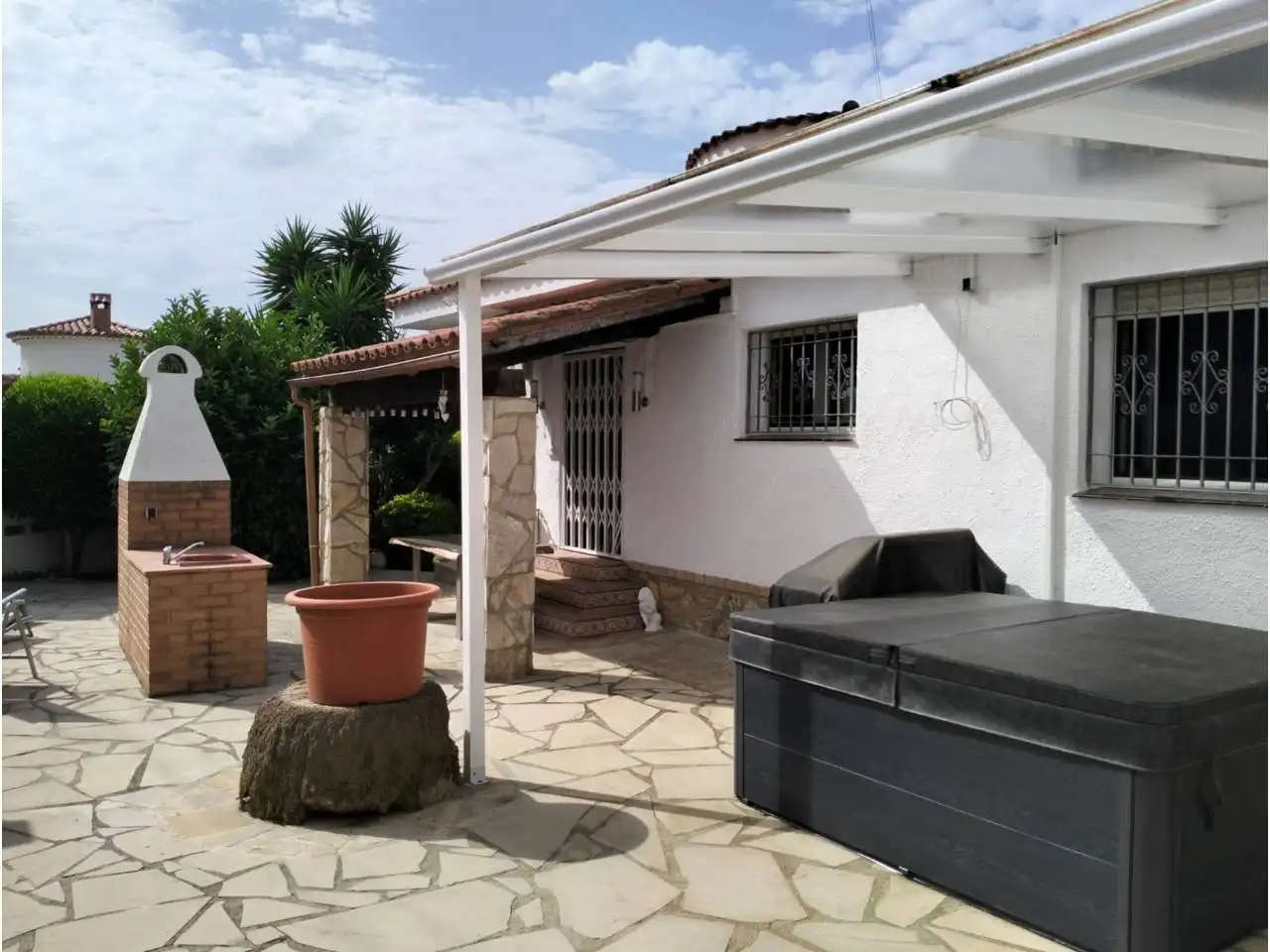 Terrace of Houses for sale in Mont-roig del Camp  with Air Conditioner, Private garden and Furnished