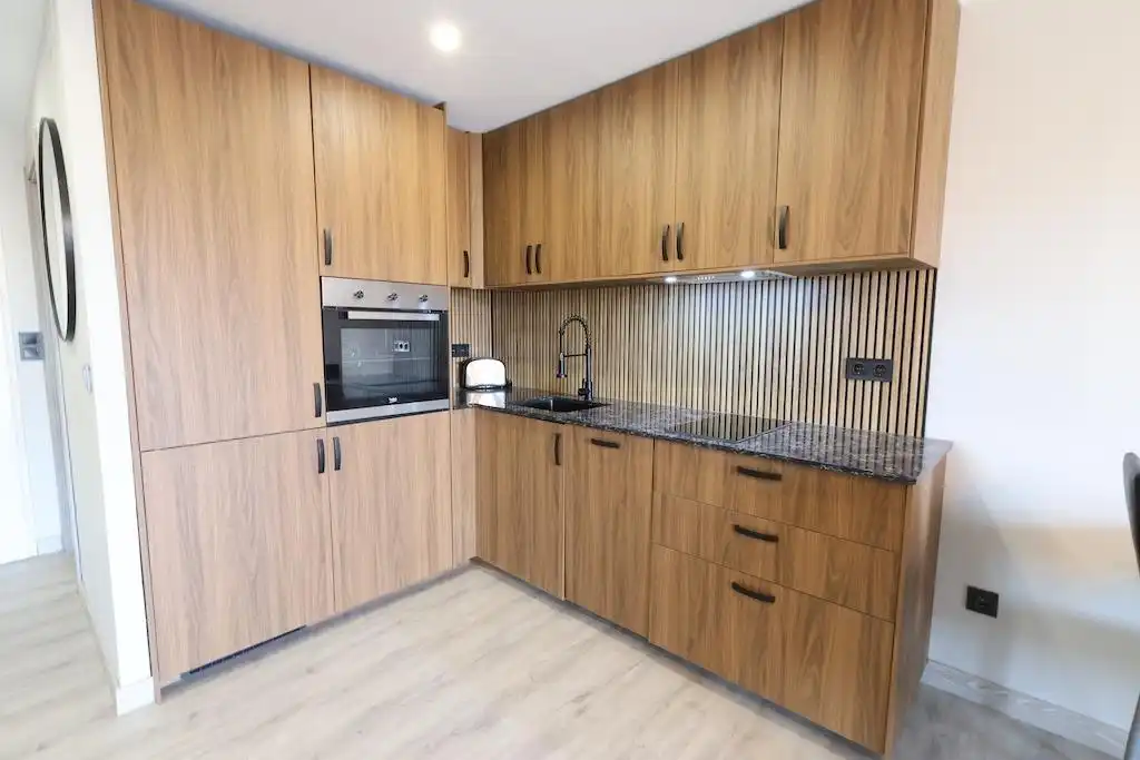 Cocina de Apartamento en venta en Orihuela con Aire acondicionado, Jardín privado y Terraza