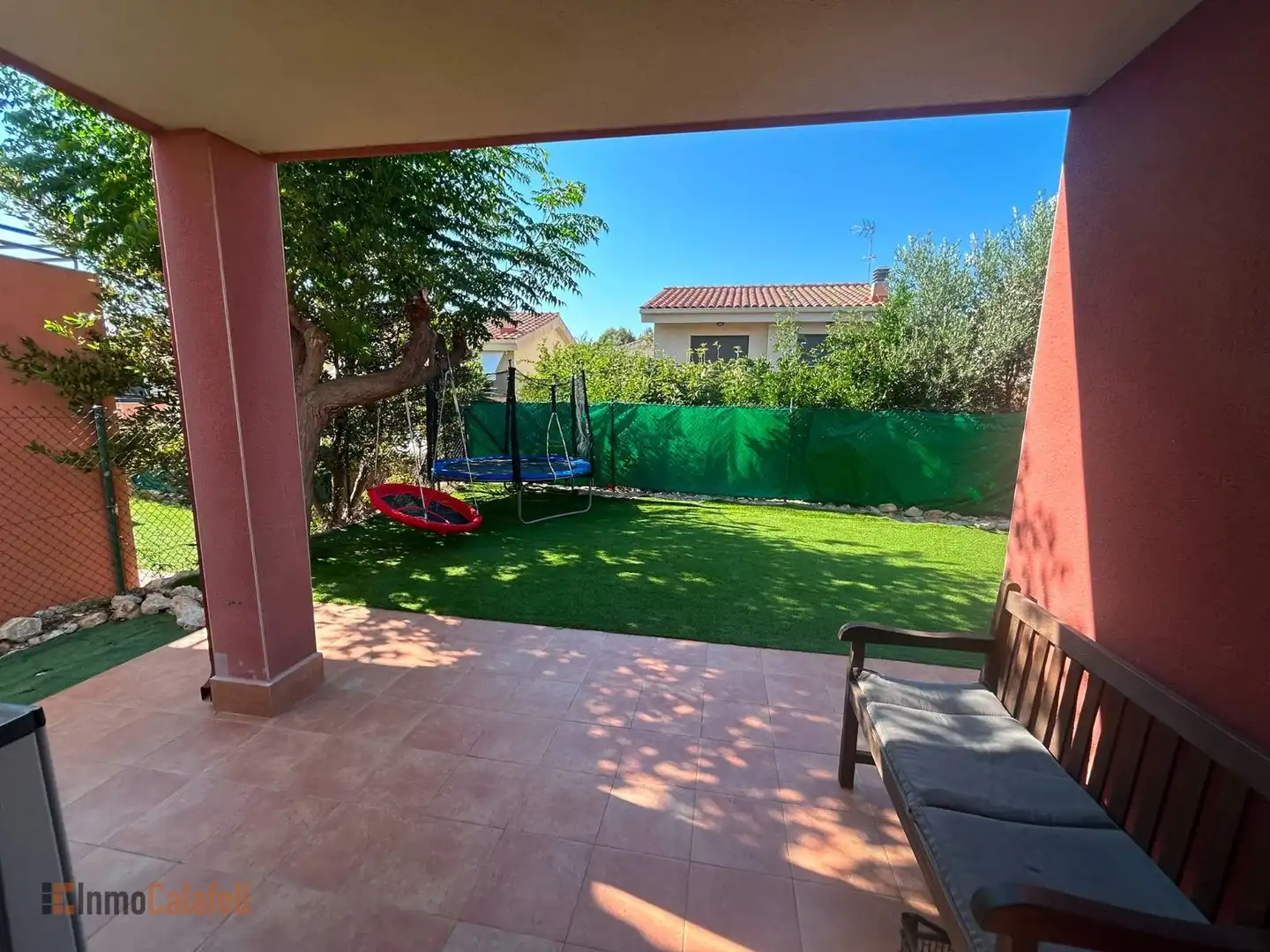 Jardín de Casa adosada en venta en Calafell con Aire acondicionado, Calefacción y Jardín privado