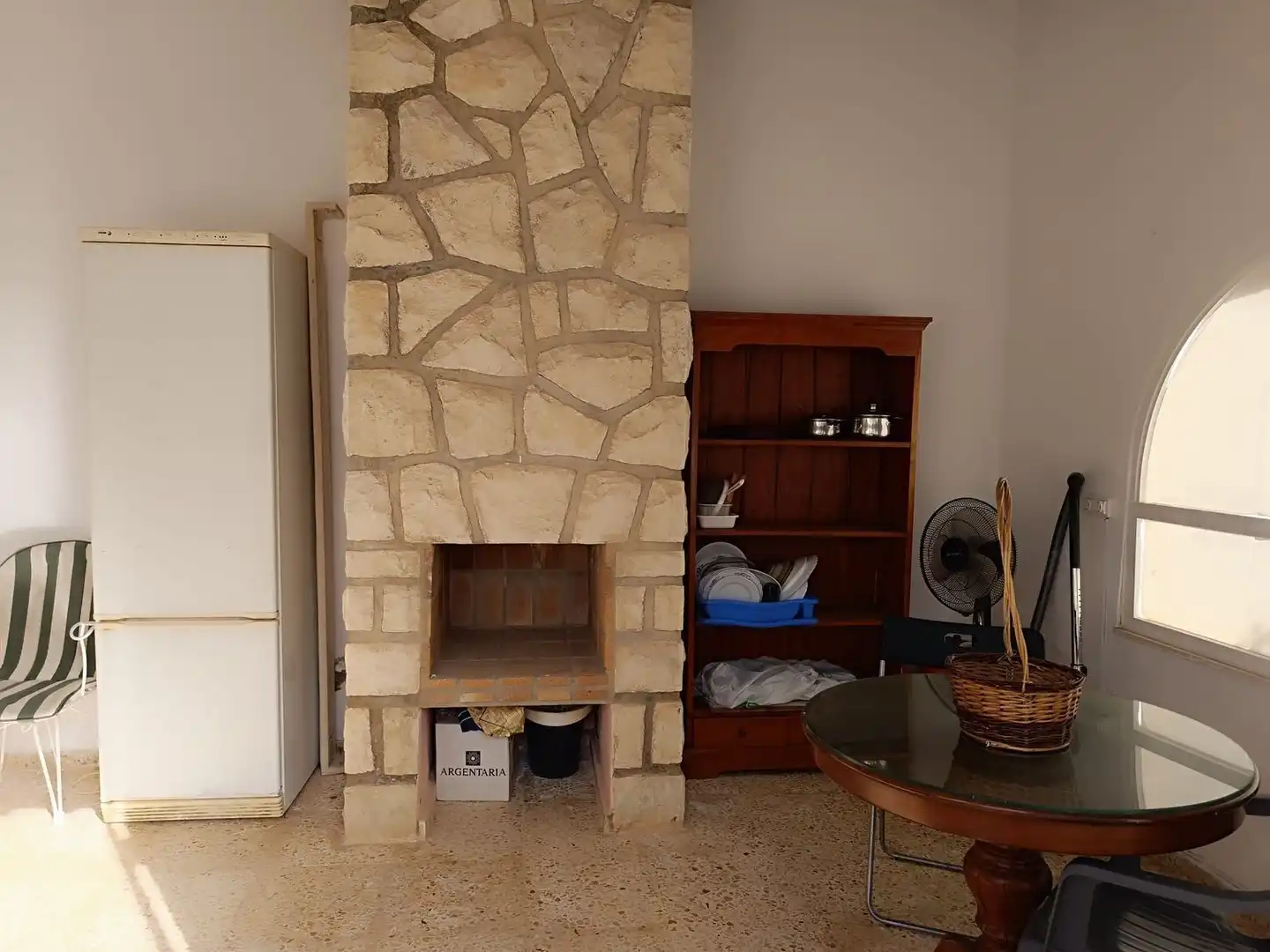 Living room of Houses for sale in L'Alfàs del Pi  with Air Conditioner, Private garden and Terrace