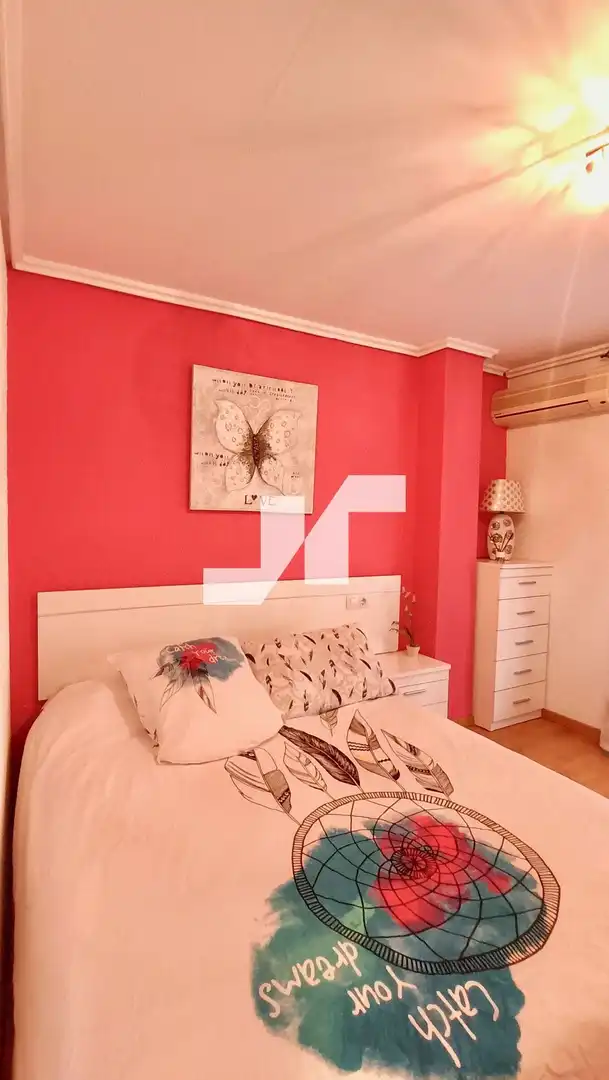 Bedroom of Flat for sale in Vila-real  with Air Conditioner and Furnished