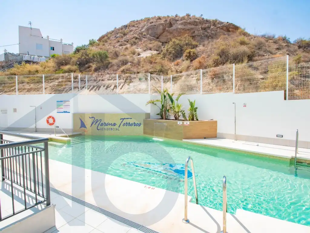 Piscina de Apartament en venda en Pulpí amb Aire condicionat i Terrassa