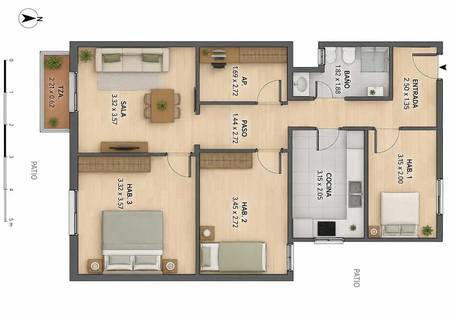 Piso en venta en Carrer PINTOR CASAS, Vilapicina i la Torre Llobeta