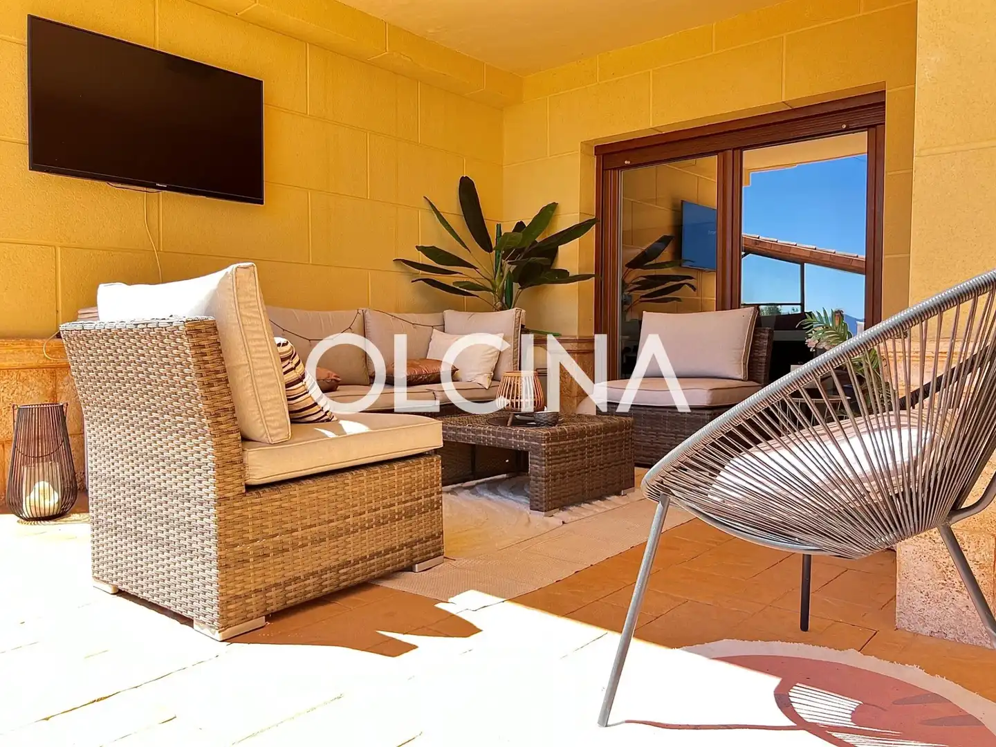 Terrasse von Haus oder Chalet zum Verkauf in Ibi mit Klimaanlage, Heizung und Privatgarten