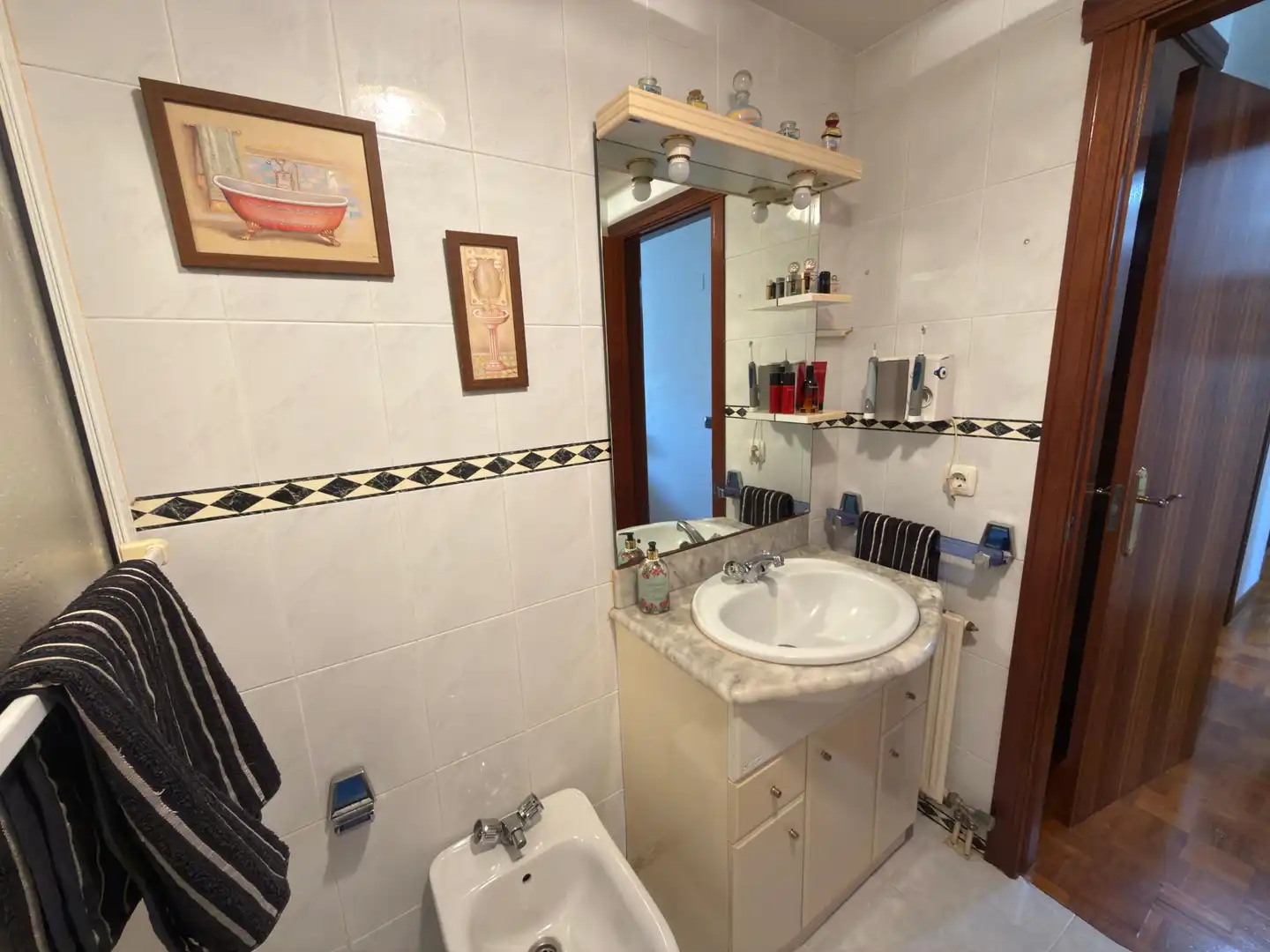 Baño de Dúplex en venta en A Coruña Capital  con Amueblado