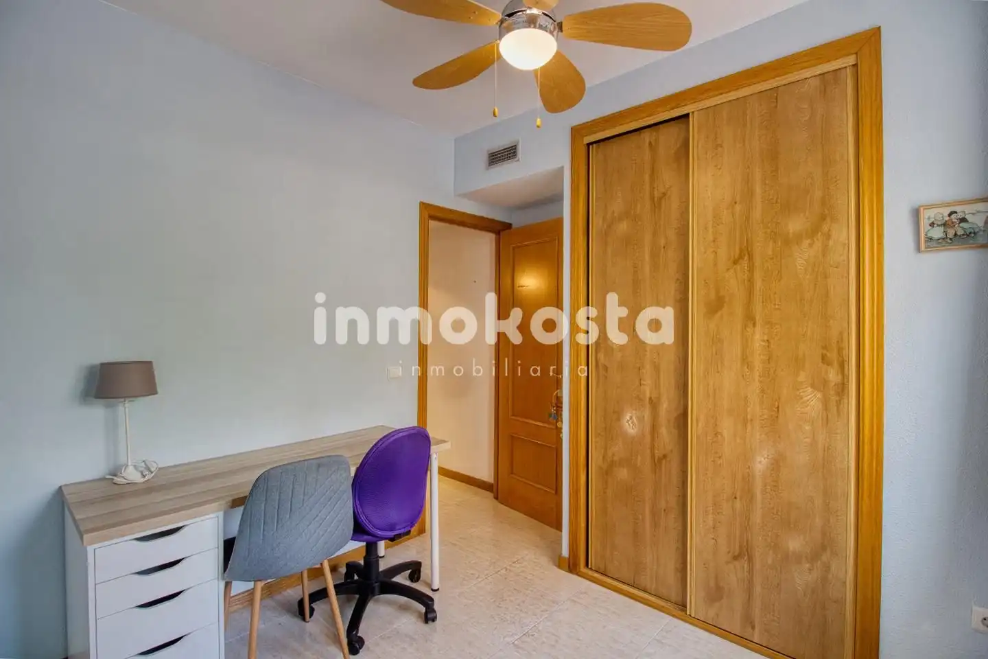 Bedroom of Ground floor for sale in Villajoyosa / La Vila Joiosa  with Air Conditioner, Terrace and Community pool