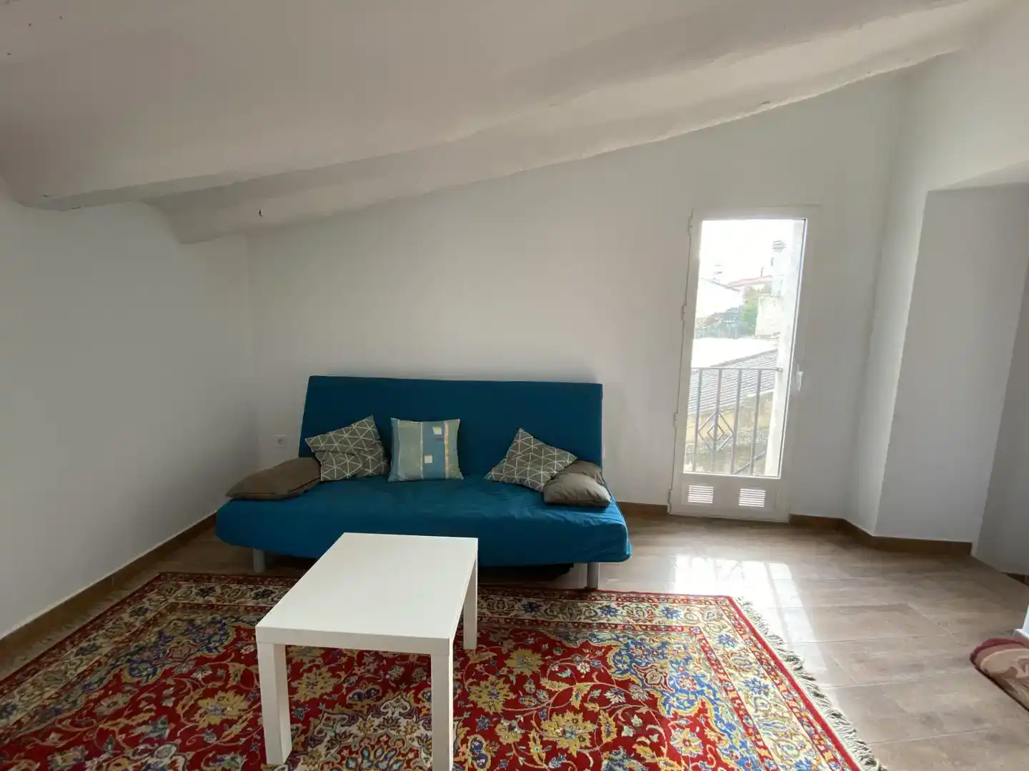 Sala d'estar de Casa adosada en venda en Magallón