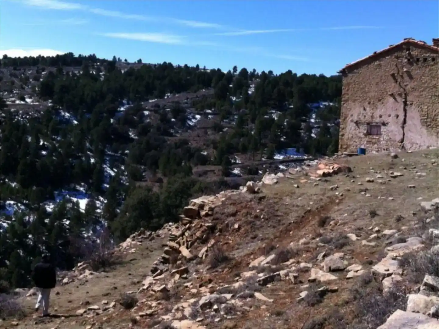 Vista exterior de Terreno en venta en Mosqueruela