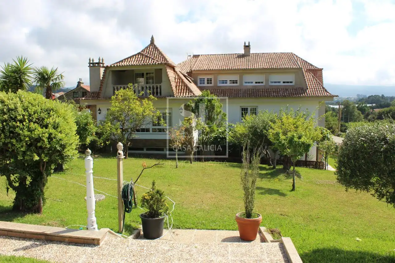 Jardín de Casa o chalet en venta en Nigrán con Calefacción, Jardín privado y Terraza