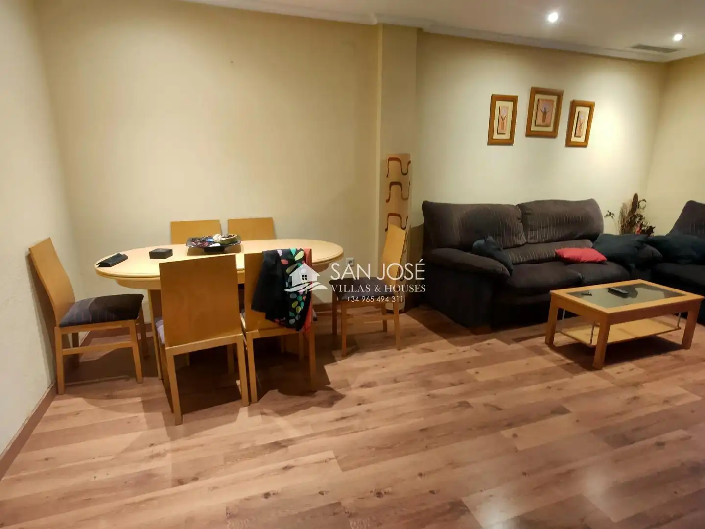 Dining room of Flat for sale in Aspe  with Air Conditioner, Heating and Terrace