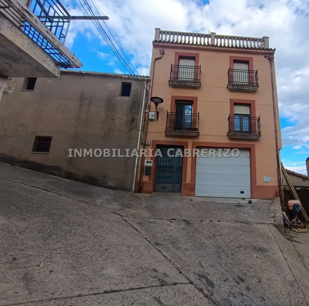 Vista exterior de Casa o chalet en venta en Ribafrecha con Calefacción, Parquet y Terraza