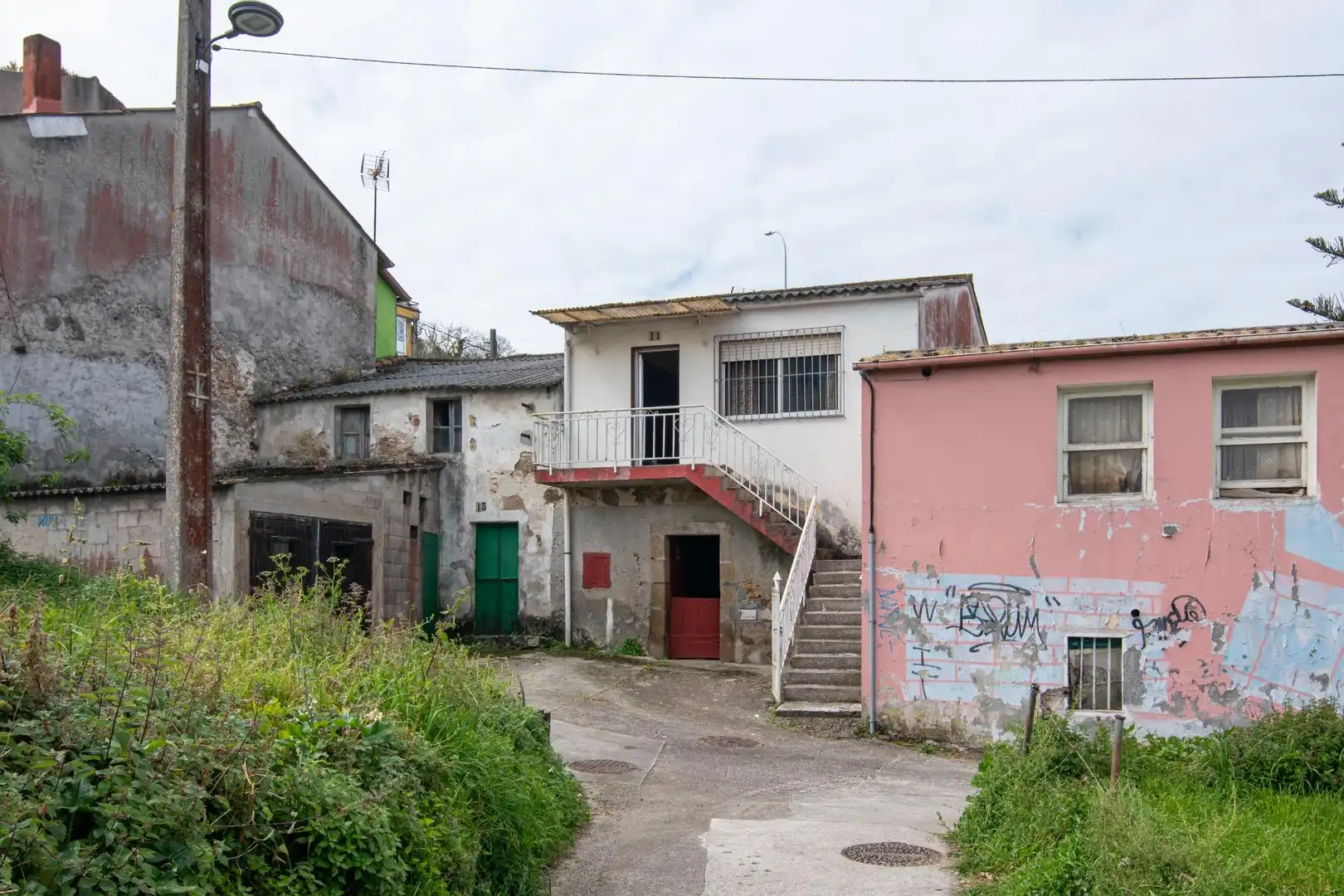 Vista exterior de Casa o chalet en venta en A Coruña Capital 