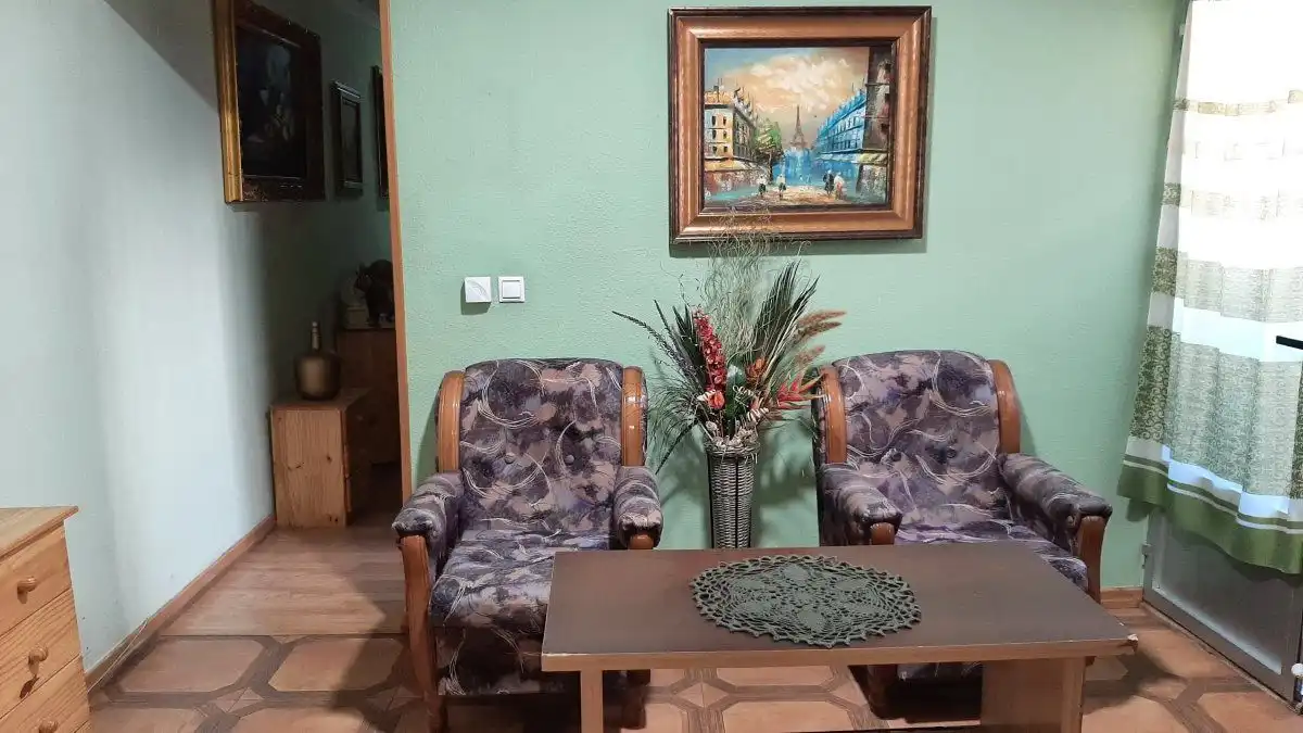 Sala de estar de Casa o chalet en venta en Valdepeñas con Calefacción, Terraza y Piscina