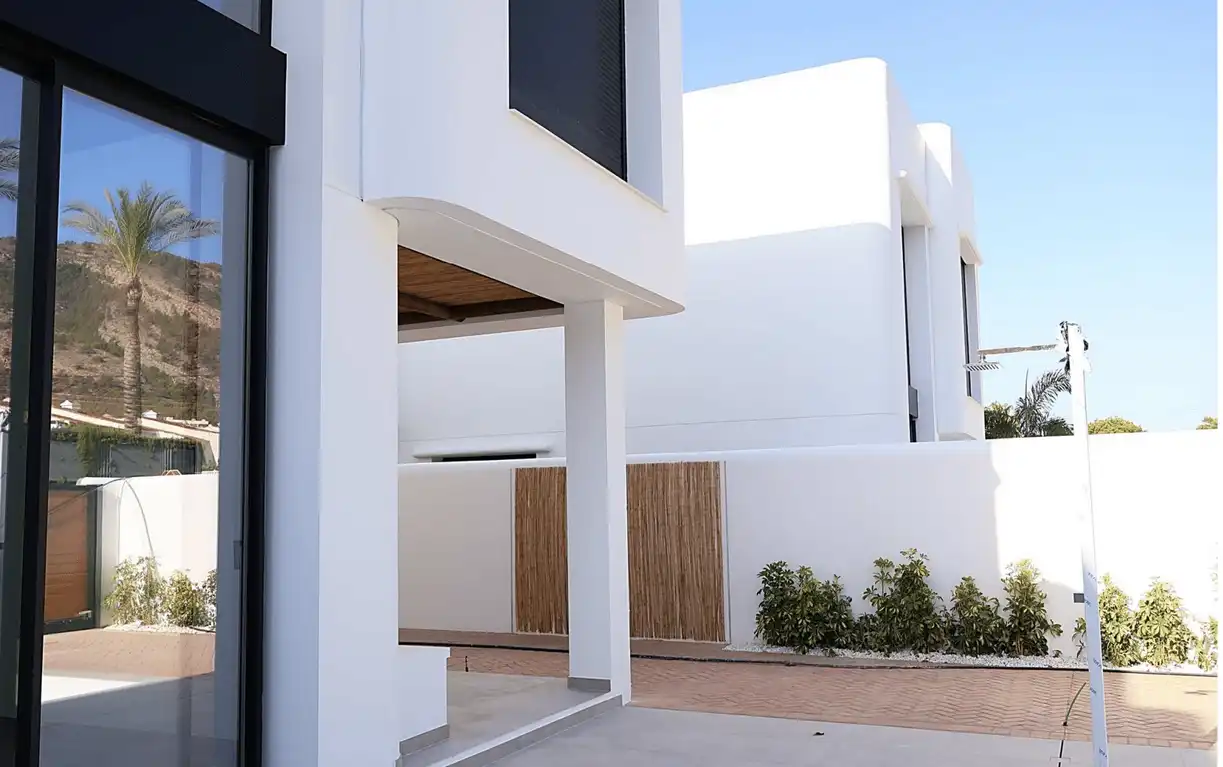 Exterior view of Houses for sale in L'Alfàs del Pi  with Private garden, Terrace and Swimming Pool