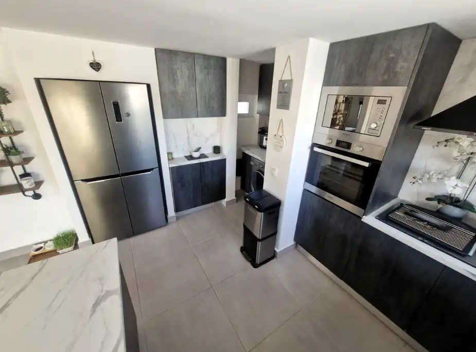 Cocina de Casa o chalet en venta en Mijas con Aire acondicionado, Jardín privado y Terraza