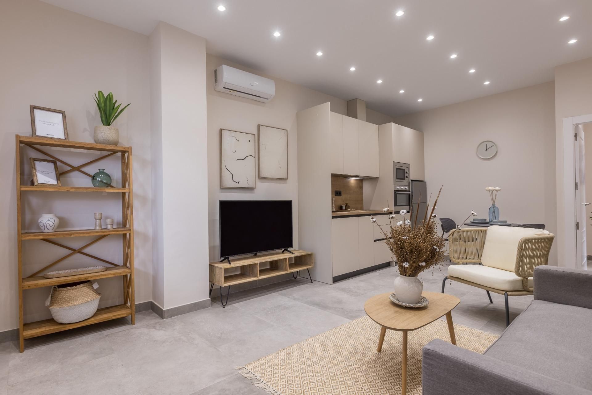 Sala de estar de Piso en venta en  Granada Capital con Aire acondicionado y Amueblado