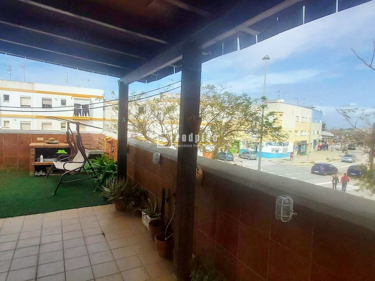Vista exterior de Pis en venda en Sanlúcar de Barrameda amb Terrassa, Traster i Alarma
